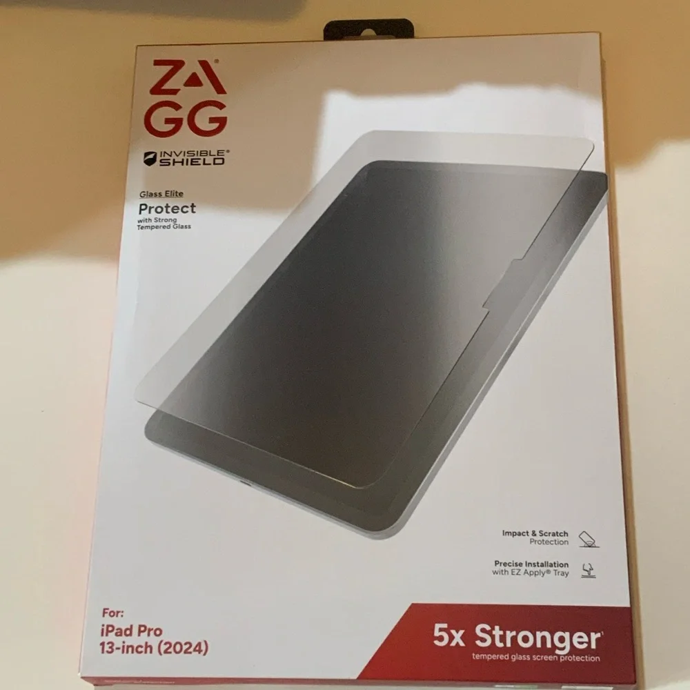 InvisibleShield Glass Elite Screen Protector for iPad Pro 13-inch (2024) - Clear